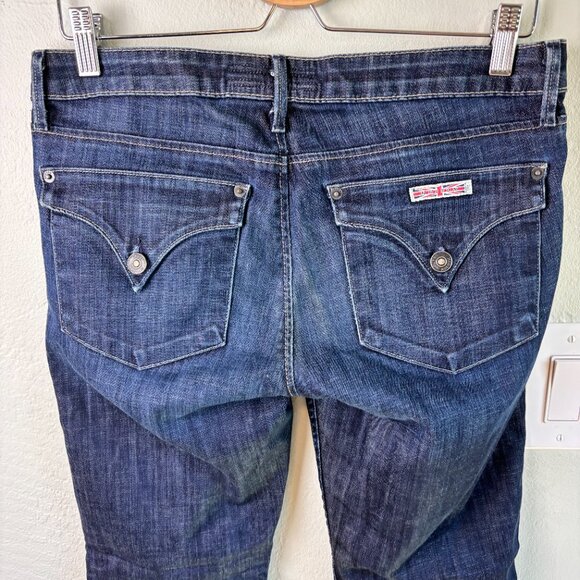 Hudson Jeans Y2K Bootcut Dark Wash Flap Pocket Size 29 Vintage - Picture 4 of 8